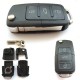 Replacement 3 Button Flip Key Case For VW R851-Key-case
