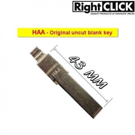 VW Audi Seat Skoda Ford Remote Flip Blade / Key Blank HAA (HU66)